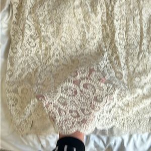 American Eagle Sweater - Lace Sheer Back